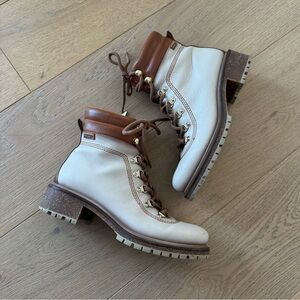 Pikolinos Women's Aspe boots in Marfil size 8